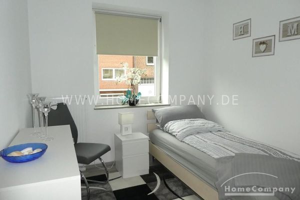 Nieuw gemeubileerd 2-kamerappartement met balkon in Kiel