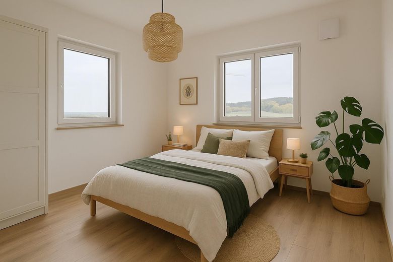 Schlafzimmer 1 visualisiert