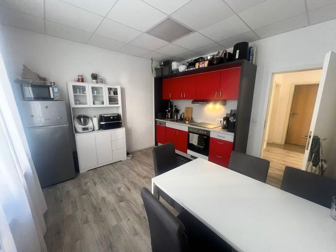 3-Zi.-EG-Wohnung Horkheim – Terrasse & 2 Tiefgaragestellpläte, ggf Friseurladen – Küche