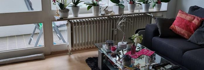 Wohnzimmer möbliert