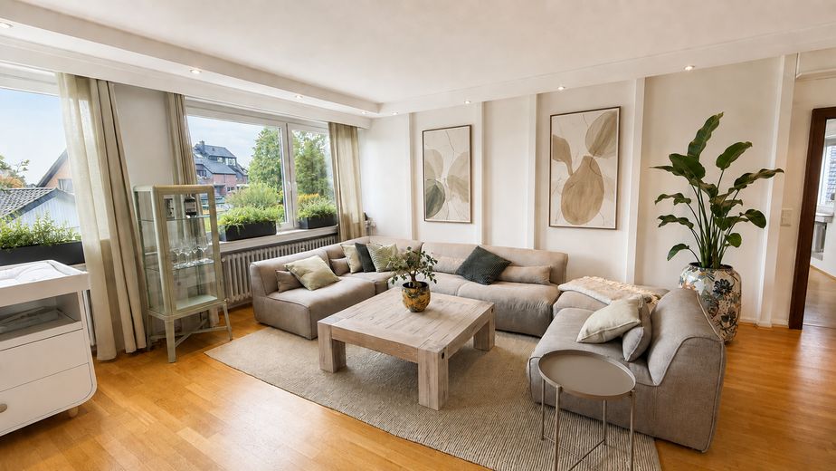 125 m² umeblowane mieszkanie 4-pokojowe – All-in, home office i miejsca parkingowe – Zdjęcie 2