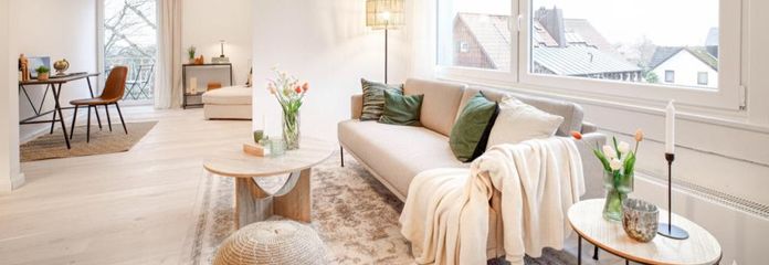 Loft-Flair mit Sonnenbalkon