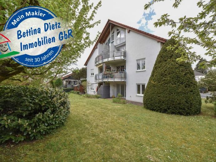 DIETZ: Einzugsbereite 2-Zimmer-Terrassenwohnung, eigener Garten, Einbauküche und Parkplatz! – Foto 1