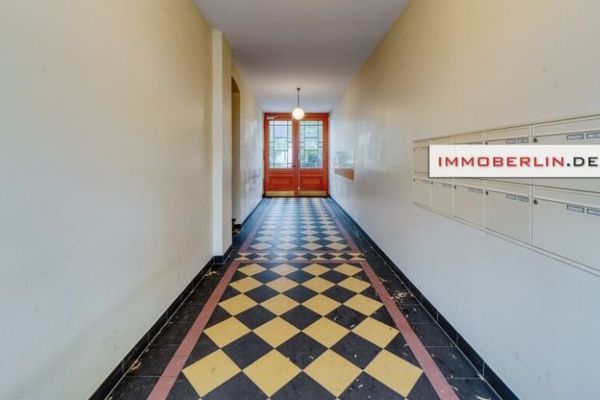 IMMOBERLIN.DE - Elegante vivienda de edificio antiguo, bien distribuida, en una zona tranquila cerca de la Deutsche Oper