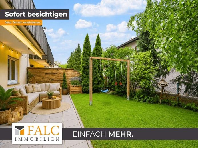 Familienfreundlich, gepflegt, sofort wohnlich – Doppelhaushälfte mit Gartenidylle in Ottobrunn – Foto 1