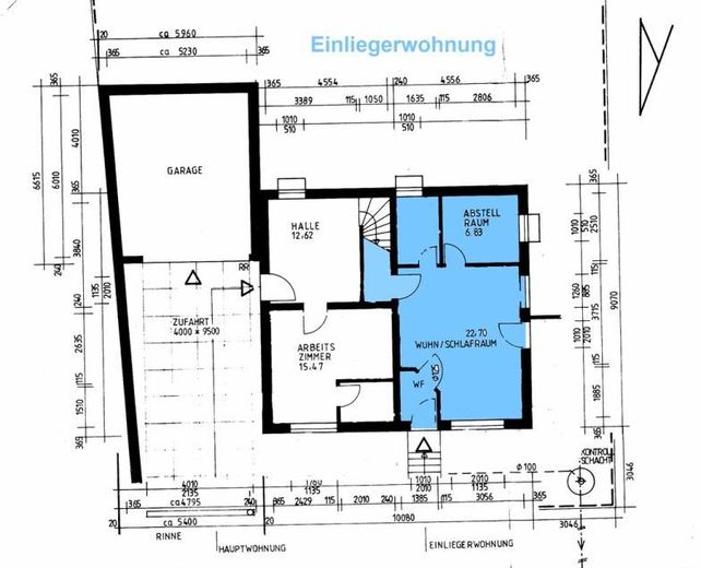 Grundriss Sockelgeschoss