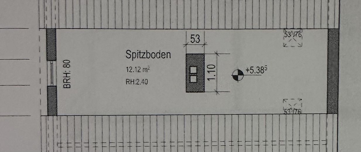 Wunderschönes Haus mit Einliegerwohnung o. Büro in Elberfeld – Skizze