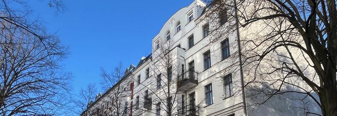 Die Nollendorfstr.23 im Winter