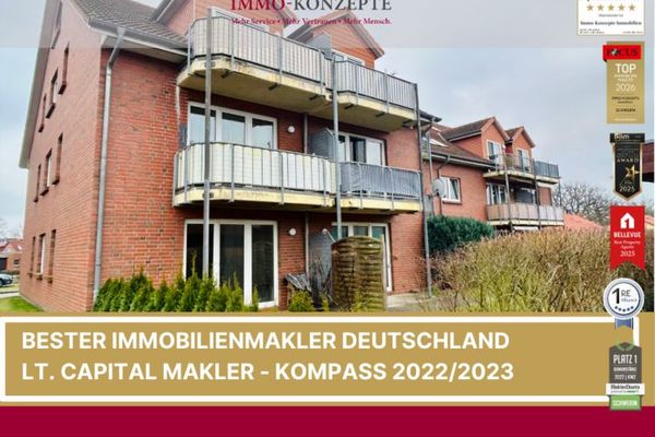 Attractive investment in Hagenow – well-maintained 2-room condominium on the ground floor