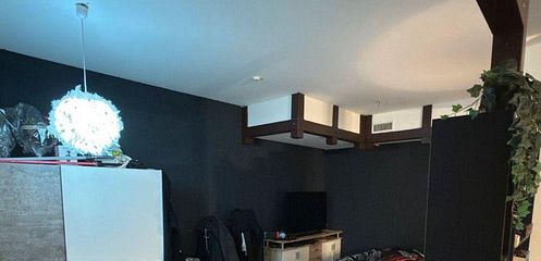 halb abgetrennter Schlafbereic