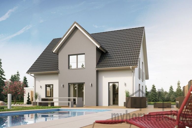 AKTIONSHAUS inklusive Küche - Provisionsfrei vom Bauträger: Massive Qualität Made in Franken! – Hausansicht 148