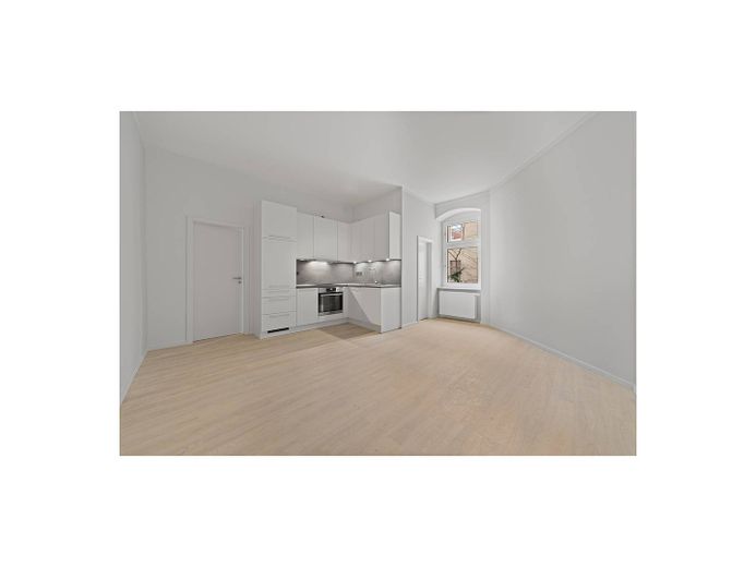 ++Le charme de l'ancien qui séduit : appartement soigné de 2 pièces avec salle de bains baignée de lumière naturelle & cuisine équipée++ – Ansicht I: Wohn- und Essberei…