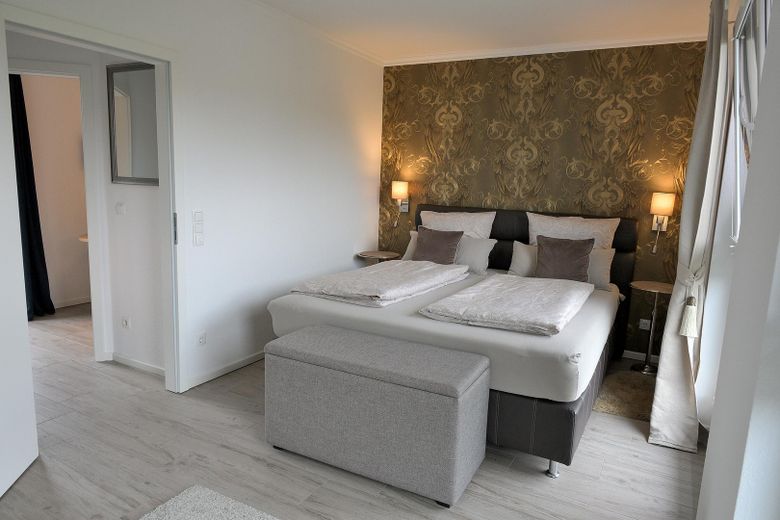 Kleines und modernes Häuschen für Single oder Pendler – Schlafzimmer