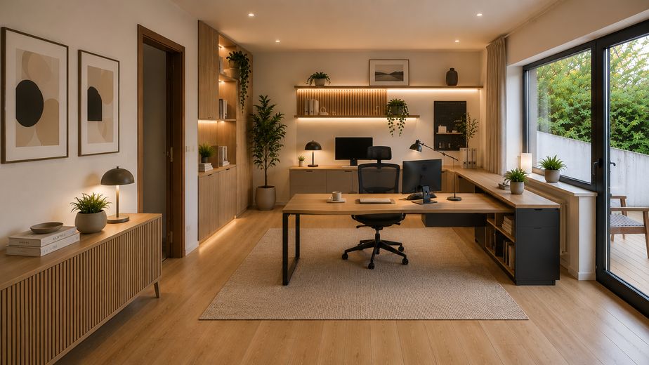 Arriver, respirer, profiter de la vie : vaste bonheur d’habiter en lisière de forêt - un refuge parfait – Einliegerwohnung Option2 KI