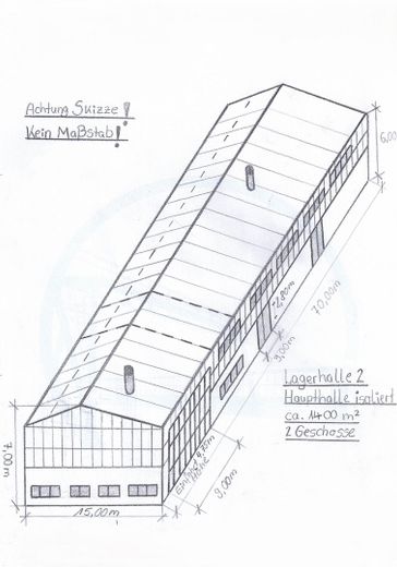 2. Haupthalle - Außen - Hinten