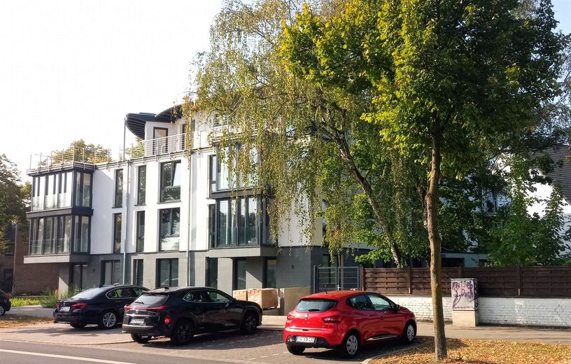 Appartamento di 3,5 locali in nuova costruzione esclusiva a Lohausen – Ansicht Niederrheinstraße 138