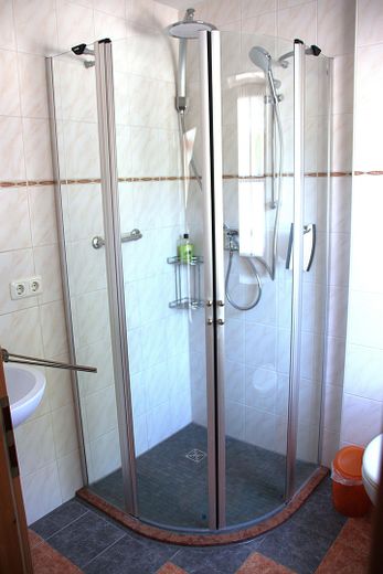 Gäste-WC mit Dusche
