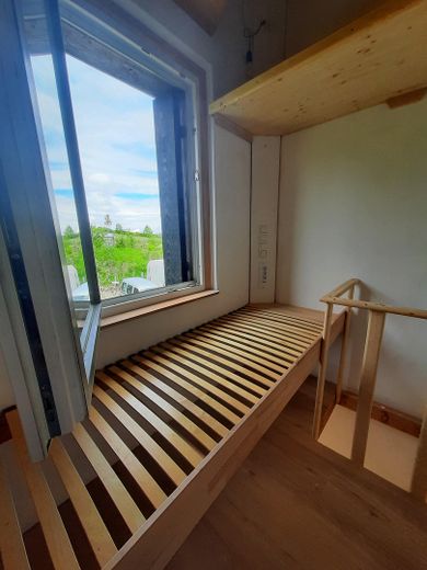 Schlafbereich mit Hochbett