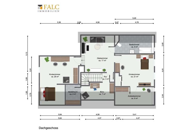 *Riserv.* Casa unifamiliare modernizzata con piscina e dotazioni di alta qualità. – Grundriss Dachgeschoss