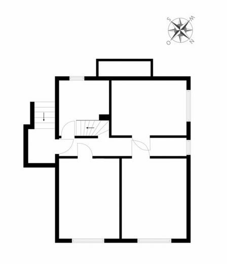 1.296 m² arsa – Tek ailelik ev veya 2 konut birimli ikiz ev mümkün – Keller