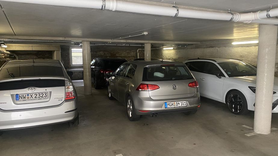 Doppelparker Tiefgarage