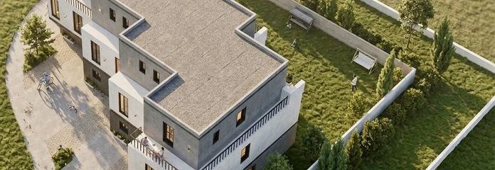 Neubau-Reihenhaus in Nauheim: 143 m², 5 Zimmer, Wärmepumpe, Erstbezug 2027 — provisionsfrei – Außenansicht