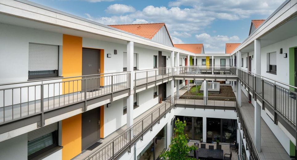 Betreute Wohnanlage Weseke – Kapitalanlage mit Zukunft – Innenhof