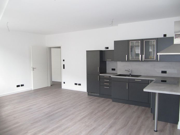 Lübeck Innenstadt (Altstadtinsel) Moderne 2 Zimmer-Komfort-Wohnung im Herzen von Lübeck – Wohn/ Essbereich Ansicht 1