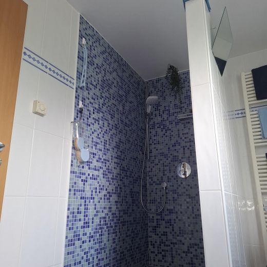 Begehbare offene Dusche