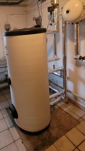 Neuer Fernwärmespeicher 