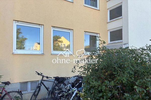 Licht 3-kamerappartement op de bel-etage met tuingedeelte in Germering
