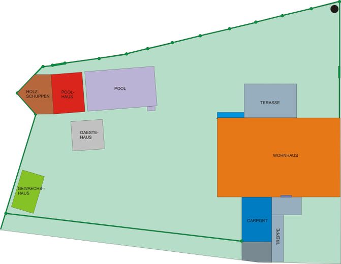 Grundstücksplan