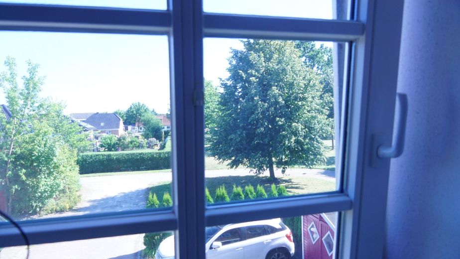 Stellplatz vor dem Haus