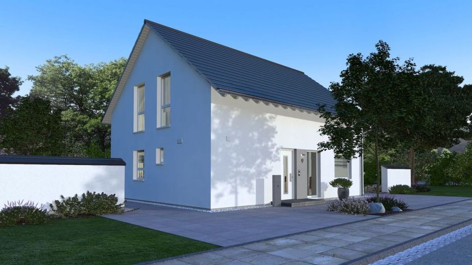 KLASSISCHER GRUNDRISS - GROSSZÜGIGES HAUS – Ansicht Eingang