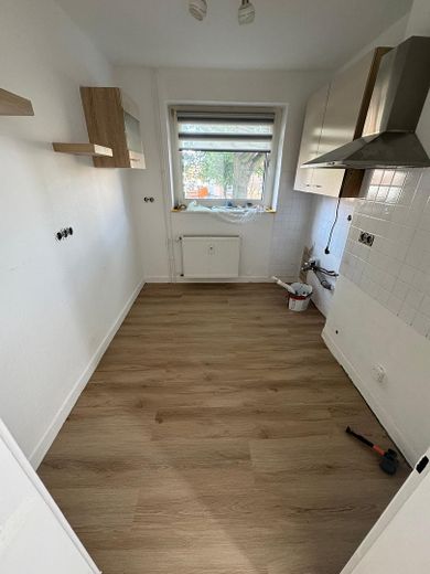 Küche während Renovierung