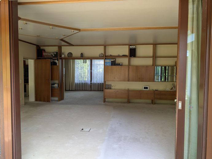 Wohnzimmer und Esszimmer