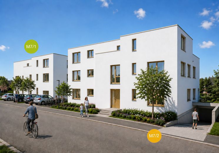M7 - MODERNES WOHNEN MIT ZUKUNFT – Visualisierung
