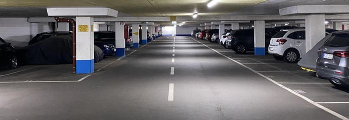 Reserviert ★ Verkaufe 1 TG-Stellplatz ★ Garage Köln Wohnpark Westhoven / Kapitalanlage – Fahrgasse Sammelgarage