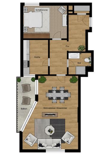 Grundriss 2D