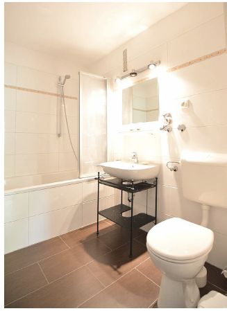 Wohnung am See – Bad