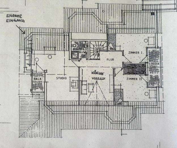 Grundriss DG Wohnung