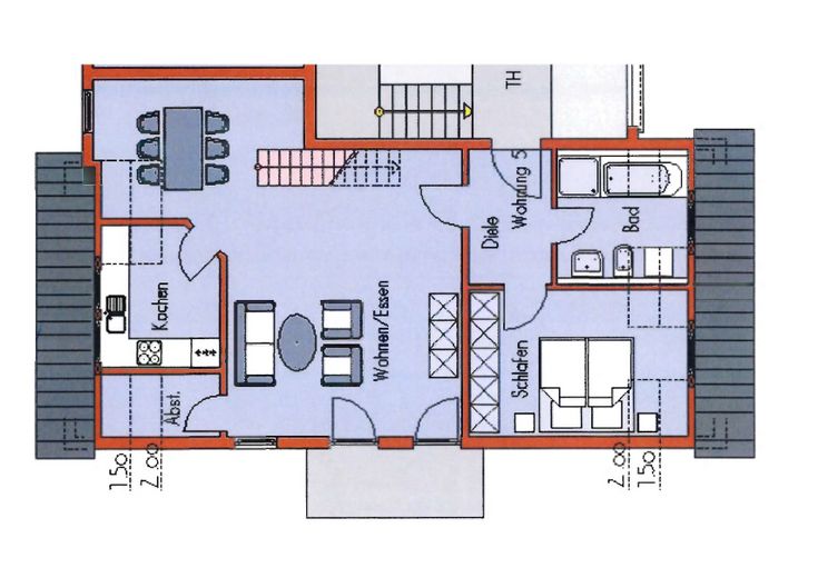 Charmant appartement de 3 pièces dans un quartier calme à Lohr-Sendelbach – Photo 14