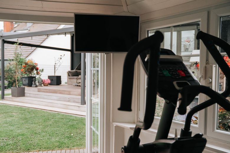 Blick vom Gym