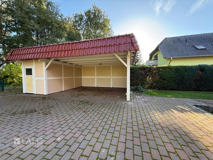 Traum-Bungalow auf Rügen - Ruhe, Natur und Komfort in Top-Lage! – Doppelcarport