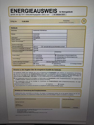 Energiepass Seite 2