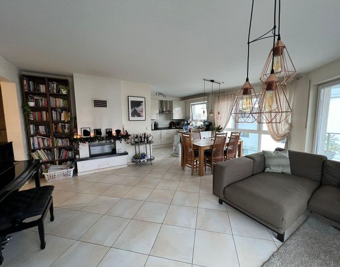 offener Wohn- Essbereich