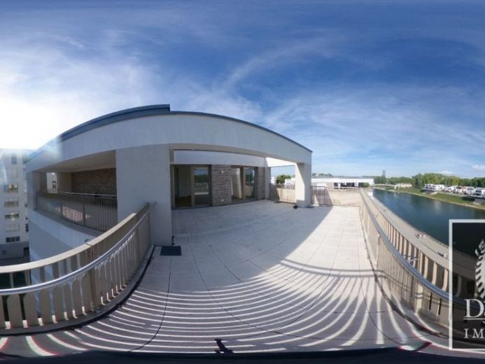 Ludwigshafen Süd’de devasa teraslı + ayrıca 2 kapalı otopark yeri bulunan Penthaus-Rheinblick – Fotoğraf 1