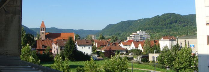 Ausblick vom Balkon