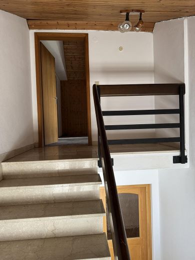 Zentrumsnah: Wohnhaus mit Galerie/Atelier, Einlieger-App.  & traumh. Naturgarten (834 qm) – DG Eingang Treppenhaus