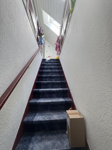 Treppenaufgang in der Wohnung